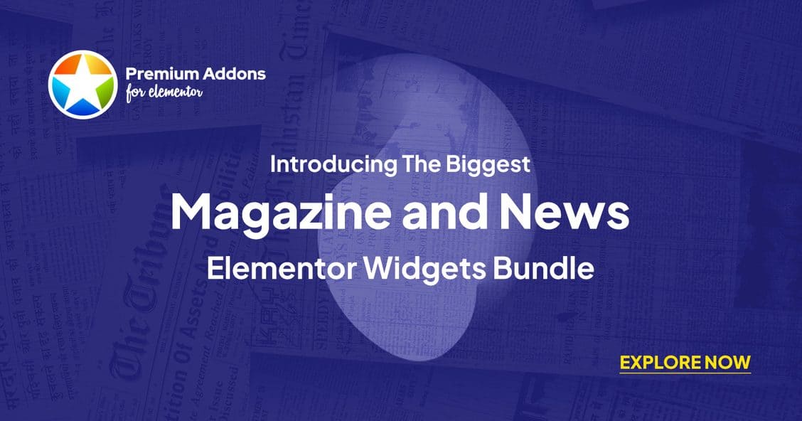 Read more about the article Introducing Elementor Magazine Widgets Bundle