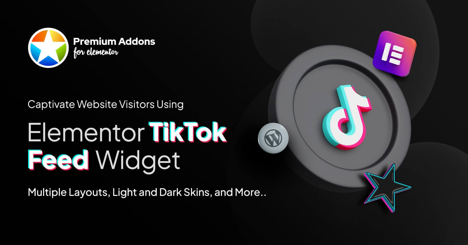 Elementor TikTok Feed widget documentation article image