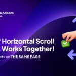 Seamless Collaboration between Global Magic Scroll Addon and Horizontal Scroll Widget